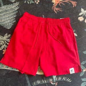 Red Drawstring Shorts George new with tags men’s